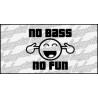 No Bass No Fun 8 cm