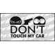 Dont Touch My Car Gun 11 cm