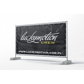Baner 200x100 cm Luckymotion Crew LM