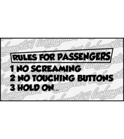 Rules For Passengers 27 cm